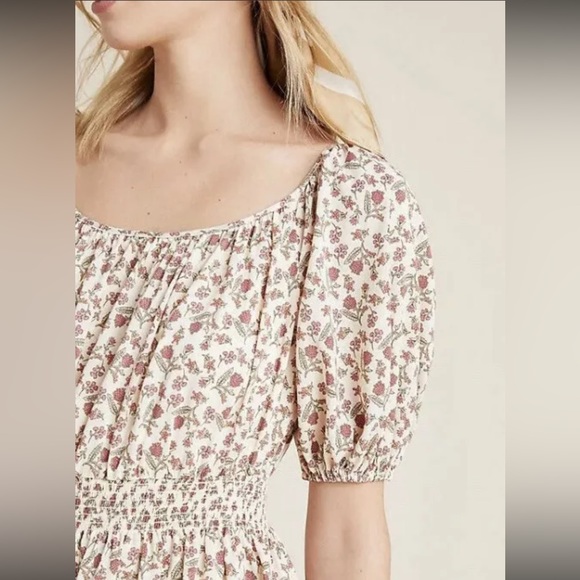 Anthropologie Luciana Tiered Maxi Dress x Gal Meets Glam Size 4P $285 - Picture 2 of 6